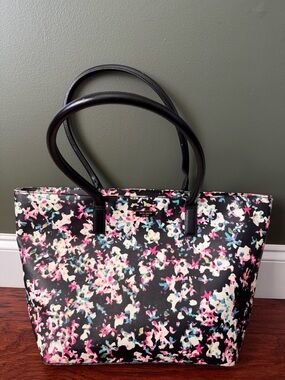 Kate Spade Bridgewater Drive Jules Large Tote Travel Vacation Weekend FLAWS
